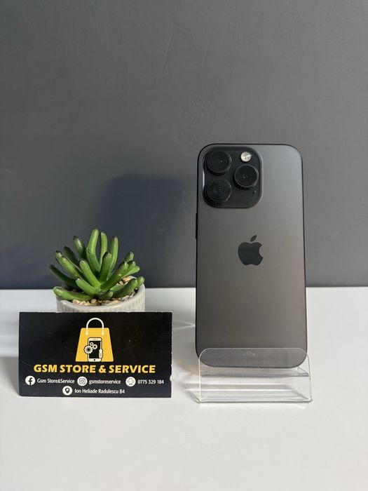 Iphone 15 Pro Black Titanium 128Gb Garantie Gsm Store&Service