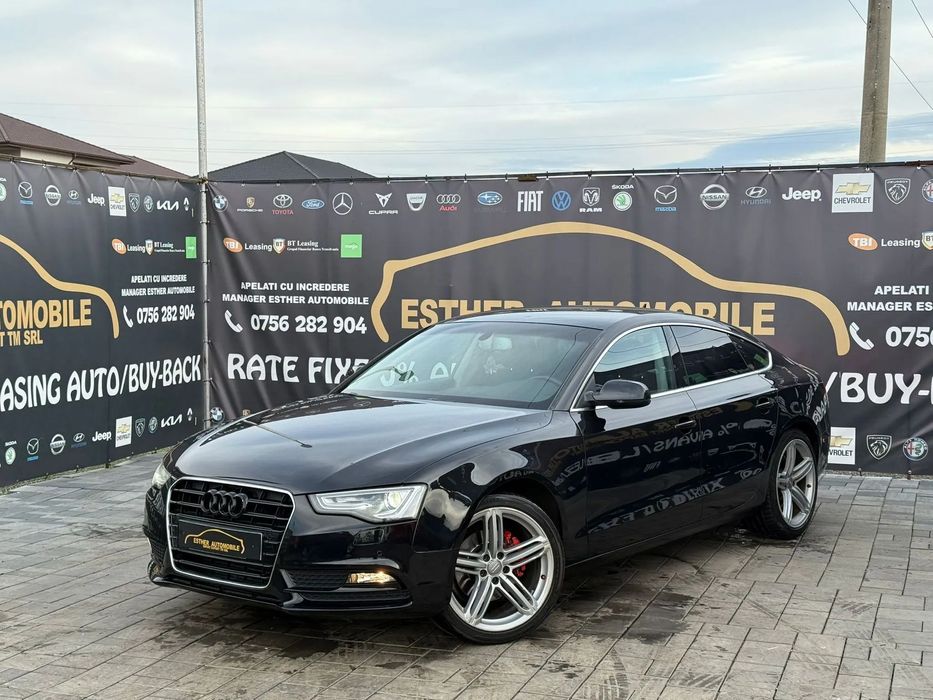 Audi A5 S-line An 2014 Motor 2.0 TDI EURO 5 Garanție livrare la domiciliu