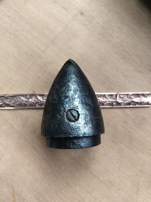 Vând piesă istorică: Corp/Vârf proiectil de calibrul 37mm Georg Roth