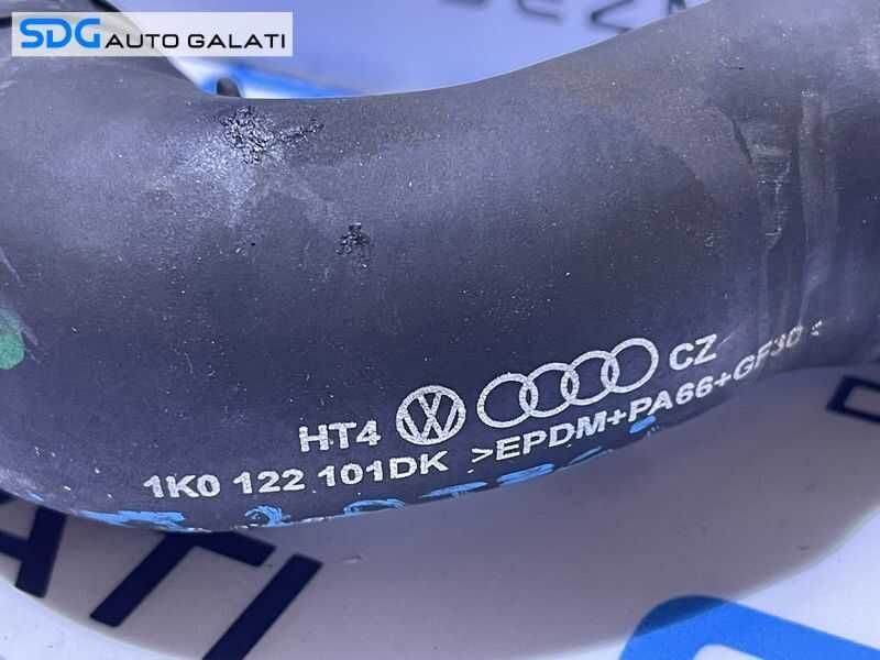 Furtun Furtunuri Racord Conector Apa Seat Altea 2.0 TFSI BWA 2004 - 2013 Cod 1K0122101DK