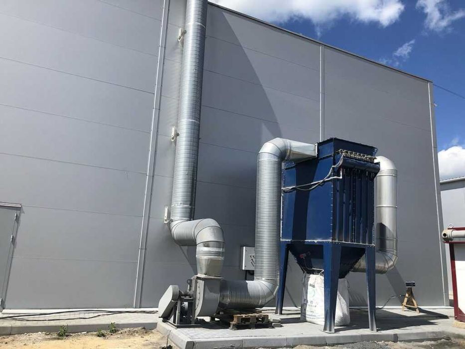 Монтаж систем вентиляции и воздуховодов. Вытяжка для кафе и офисов