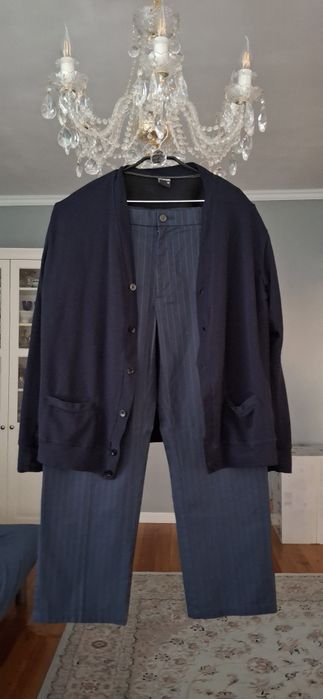 Мужские Брюки 38W и Трикотажный Джемпер б/у 54р,