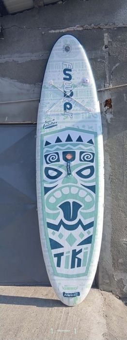 Vând sup Paddle board 320x80 cu toate accesoriile pompa vasla rucsac arc de picior 3aripioare chitdereparatii