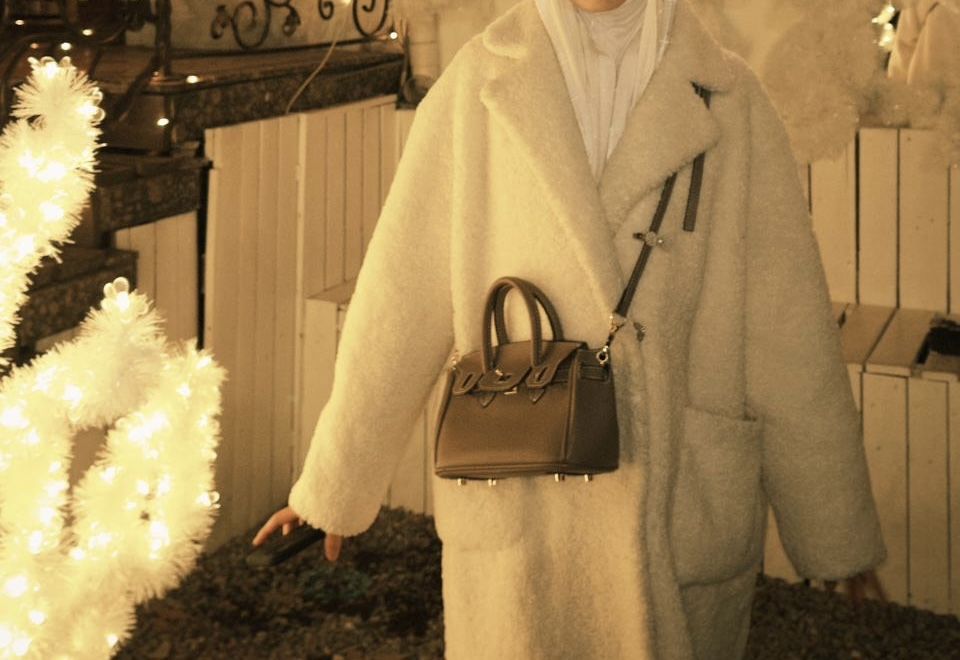 Шубка тедди оверсайз