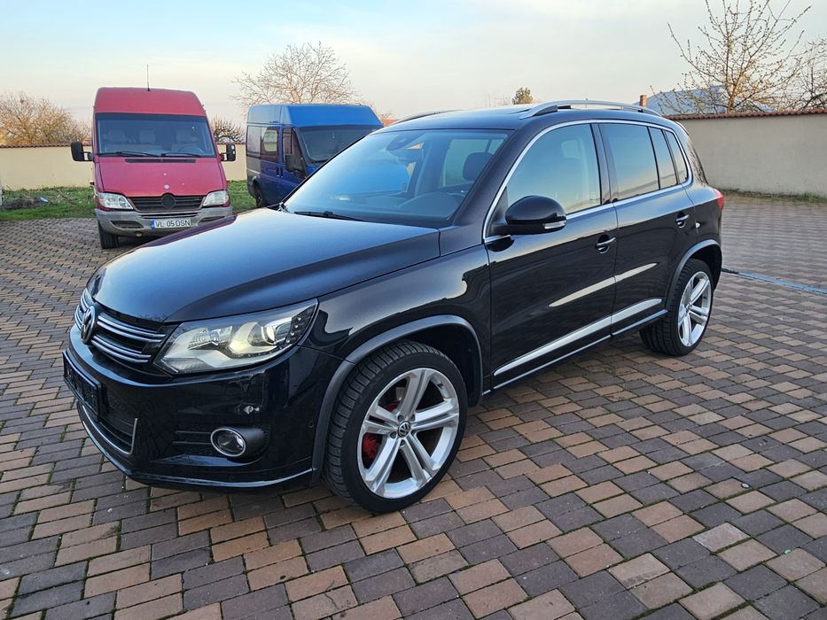 Vw Tiguan Highline 4Motion 2014~2.0 Diesel 177Cp/DSG/Trapa Pano/XENON/Park assist 360°/Int piele/R -line