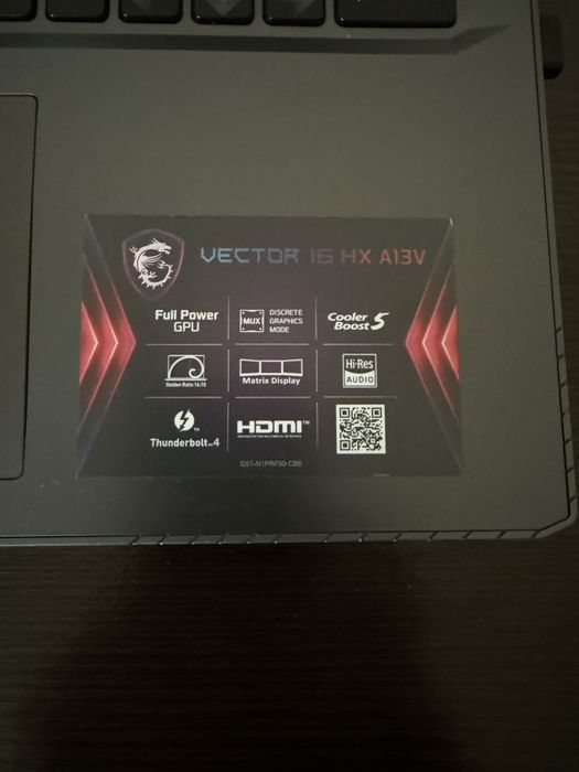 MSI Vector 16 HX RTX-4080