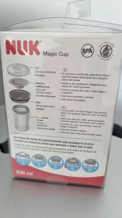 Cană apă bebeluși 360° 8+ nouă NUK