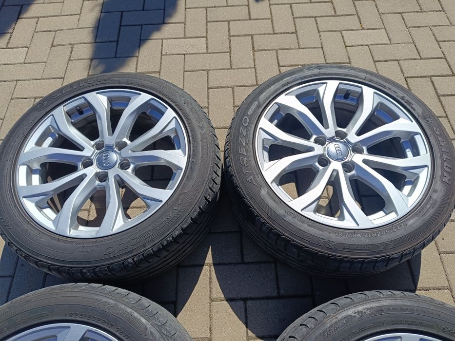 Jante Audi R17 cu anvelope 225 50 17 schimb cu 18