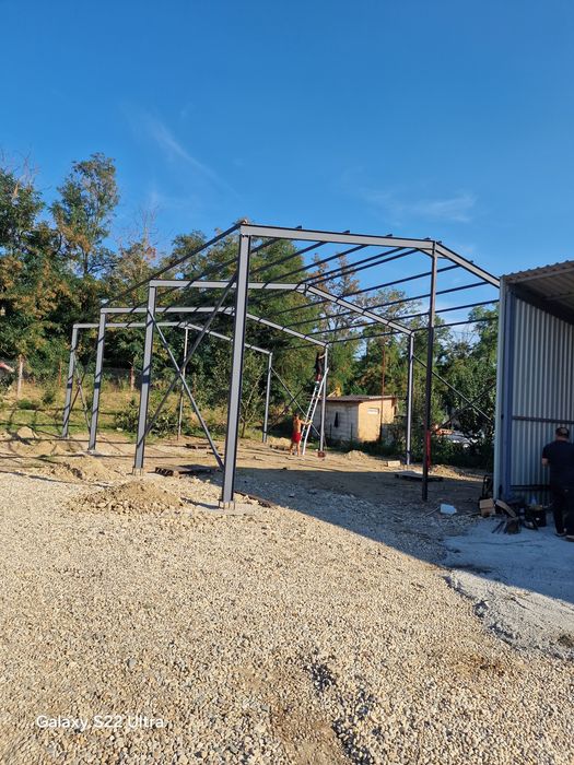 Structuri Metalice , hale complete cu transport si montaj