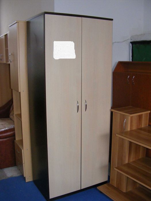 Dulap cu 2 usi polita si bara umeras