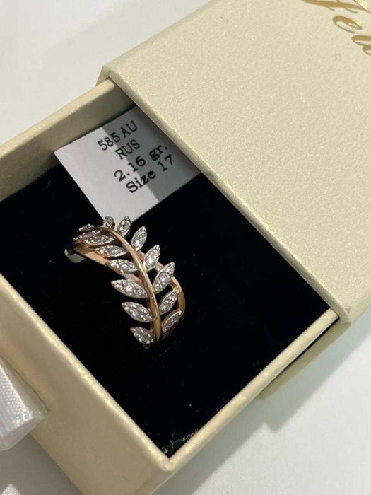 Кольцо  золото 585 \Рассрочка / Скидка / Ломбард Asia Gold /3390