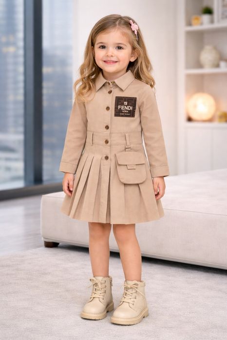 Елегантна детска рокля