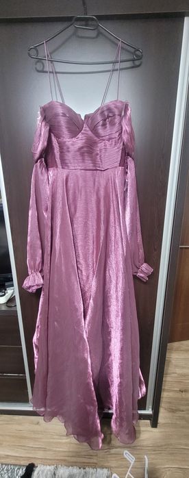 Rochie de seara fucsia, nouă cu etichetă