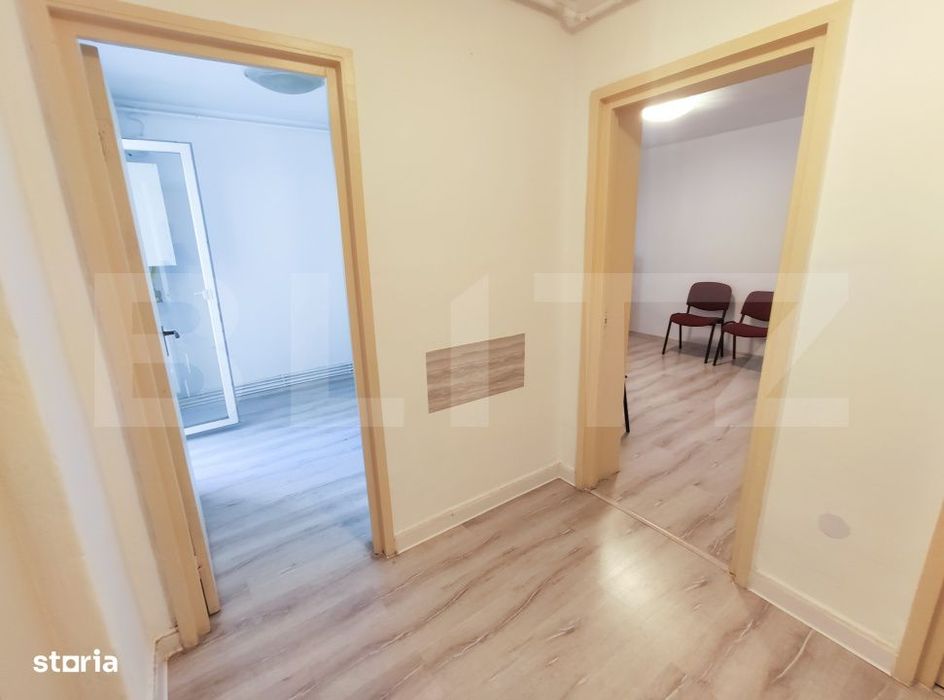 Spatiu birou 30 mp, 2 camere, balcon, zona Centrala - Tribunal