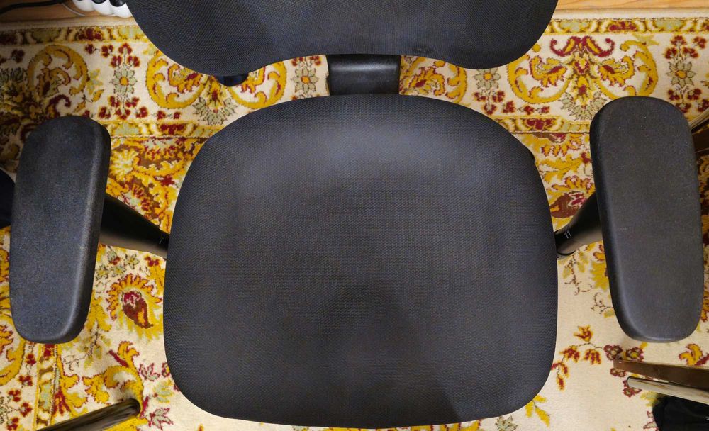 Scaun ergonomic birou Wellpoint 30 SY 8060 Topstar cu manere negru