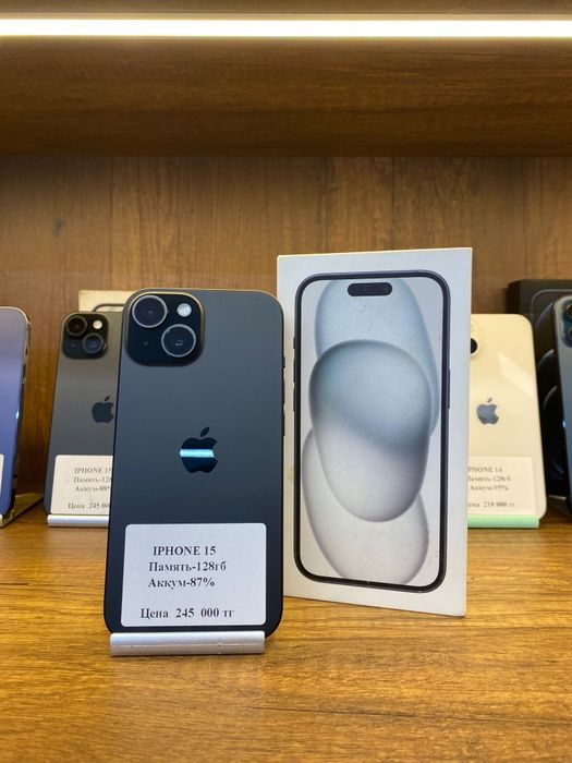 IPhone 15 128gb 87% с коробкой Рассрочка 0 0 12