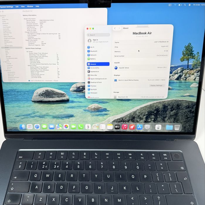 MacBook Air 15.3 M2 Midnight