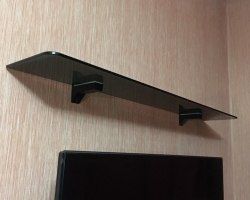 Полки 4 шт для салон красоты или дома стекло