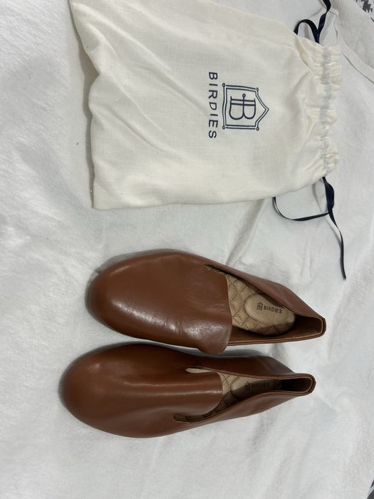 Balerini Birdies - 23 cm, cognac, marime 36. Noi