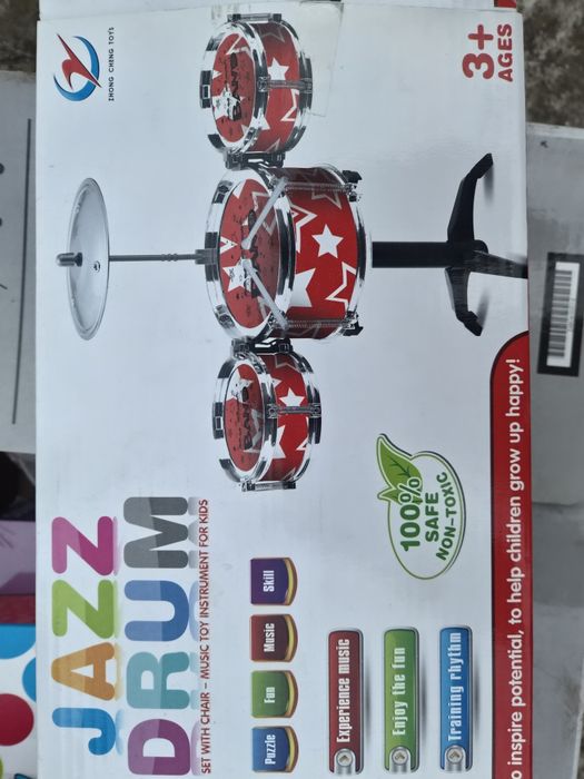 Set tobe pentru copii Jazz Drum-marime mica