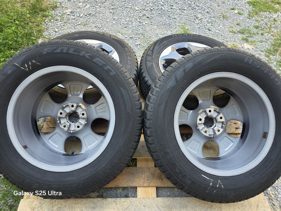 Лети джанти 16ки 5х110 Jeep + зимни гуми 215/65/16 Falken