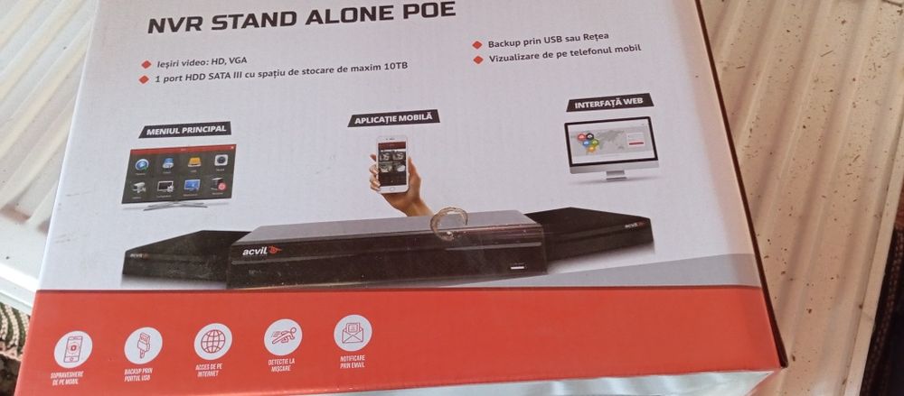 Vând camere de supraveghere Acvil in stare foarte buna de funcționare