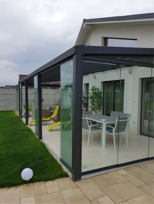 Pergole si terase fixe sau retractabile la comanda