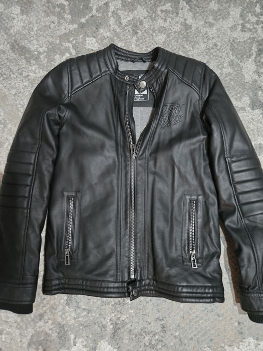 Детско топло кожено яке