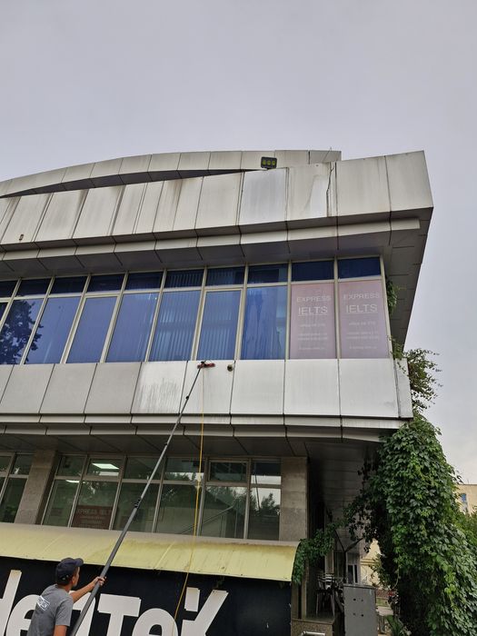 Профессиональная Мойка фасадов