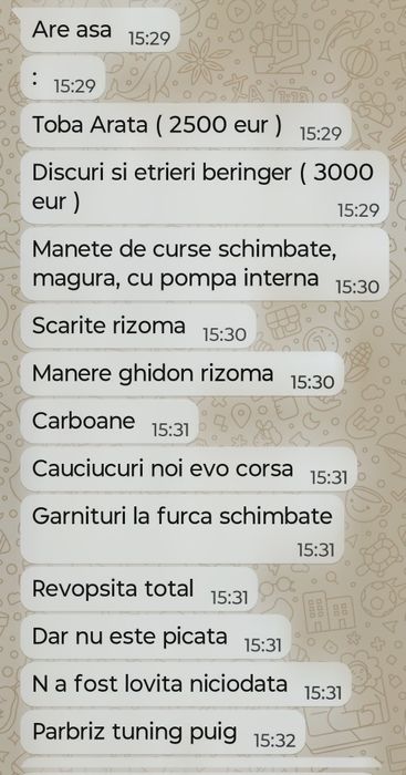 SUZUKI GSX R 1000 impecabil/tunning!