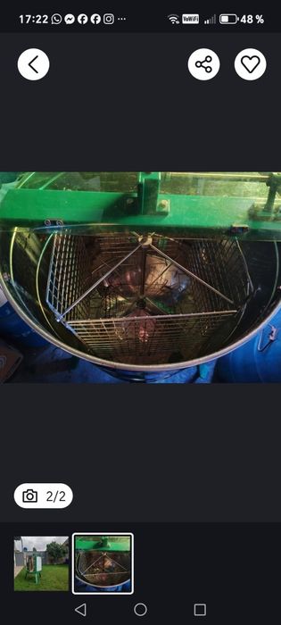 Vand centrifuga apicola