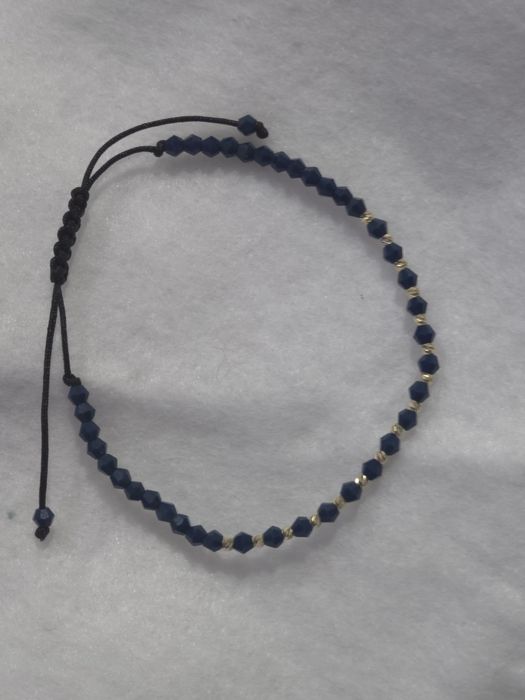 Bratari HANDMADE cu bilute de aur 14k