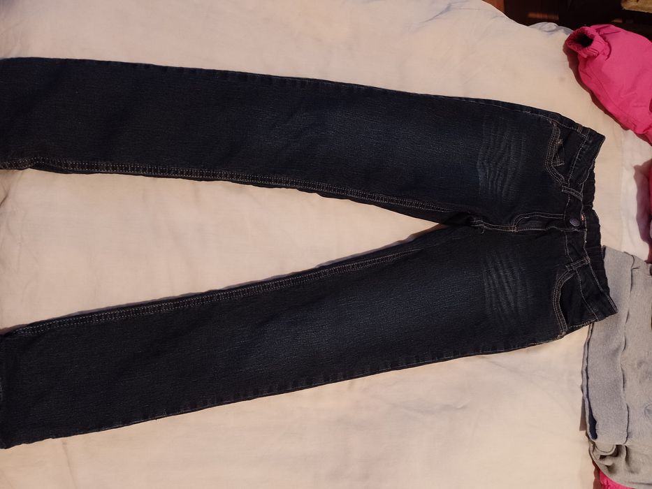 Ватирани дънки, зимно яке