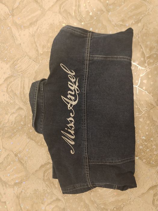 Джинсовка темно синий