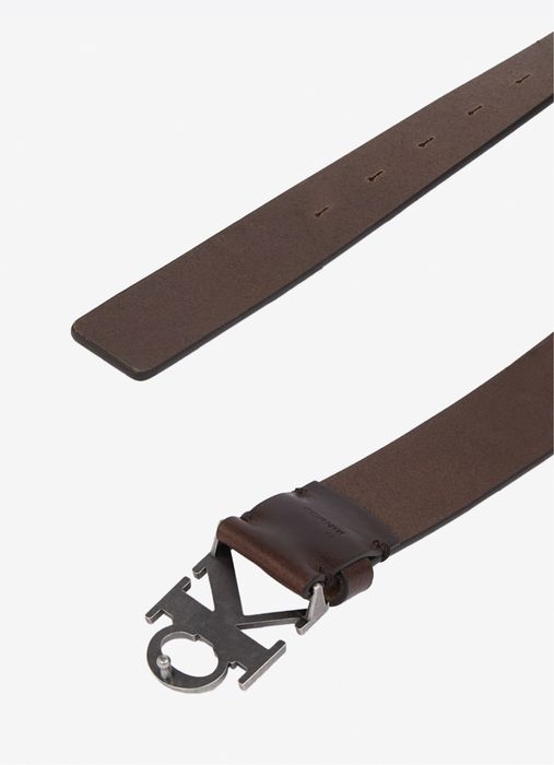 Calvin Klein Jeans Leather Belt  ОРИГИНАЛ колан естествена кожа 95см