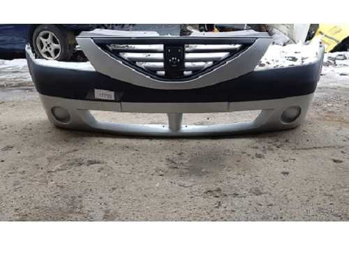 Bara fata fara proiectoare Dacia Logan 04 – 09 PH1 , vopsita argintiu perlat – D69