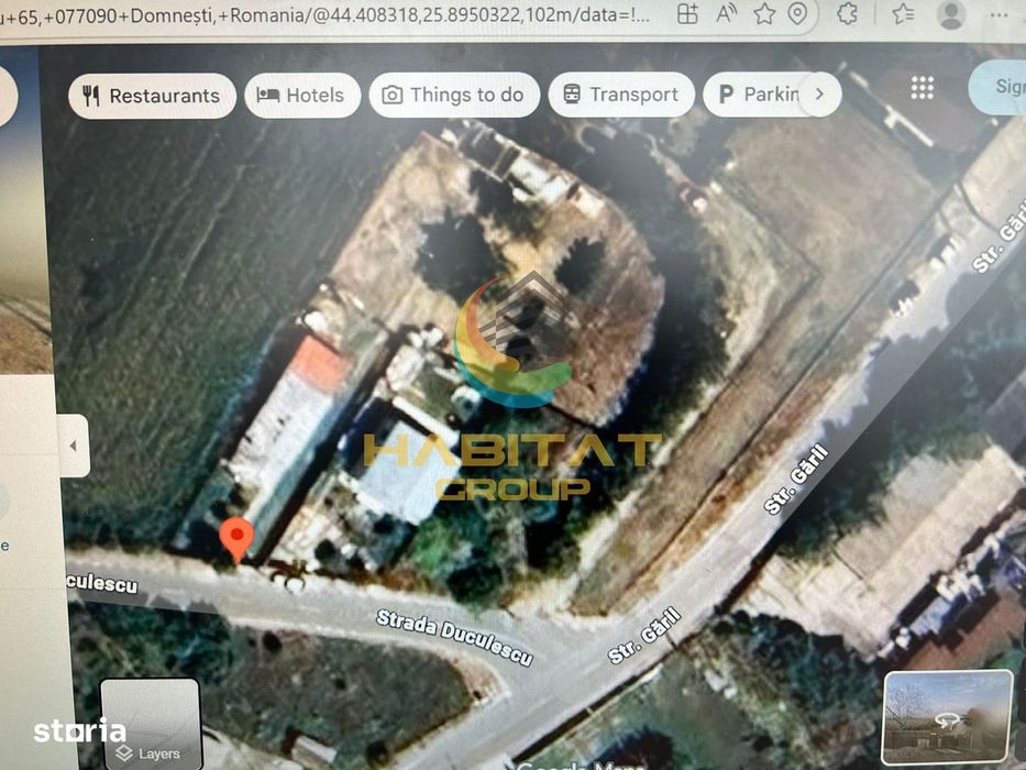 Domnesti, Teren 500 Mp Intravilan Ideal Constructii Case!