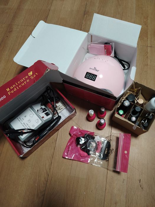 Lampa UV pentru manichiura pedichiura Kit