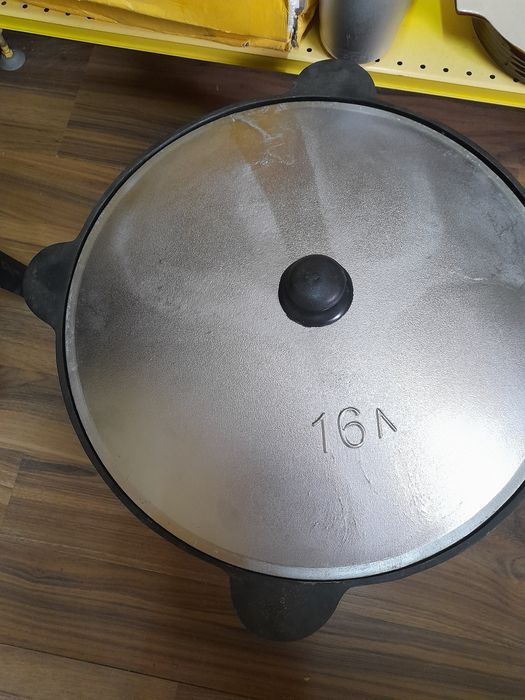 Казаны чугунные,  алюминиевые