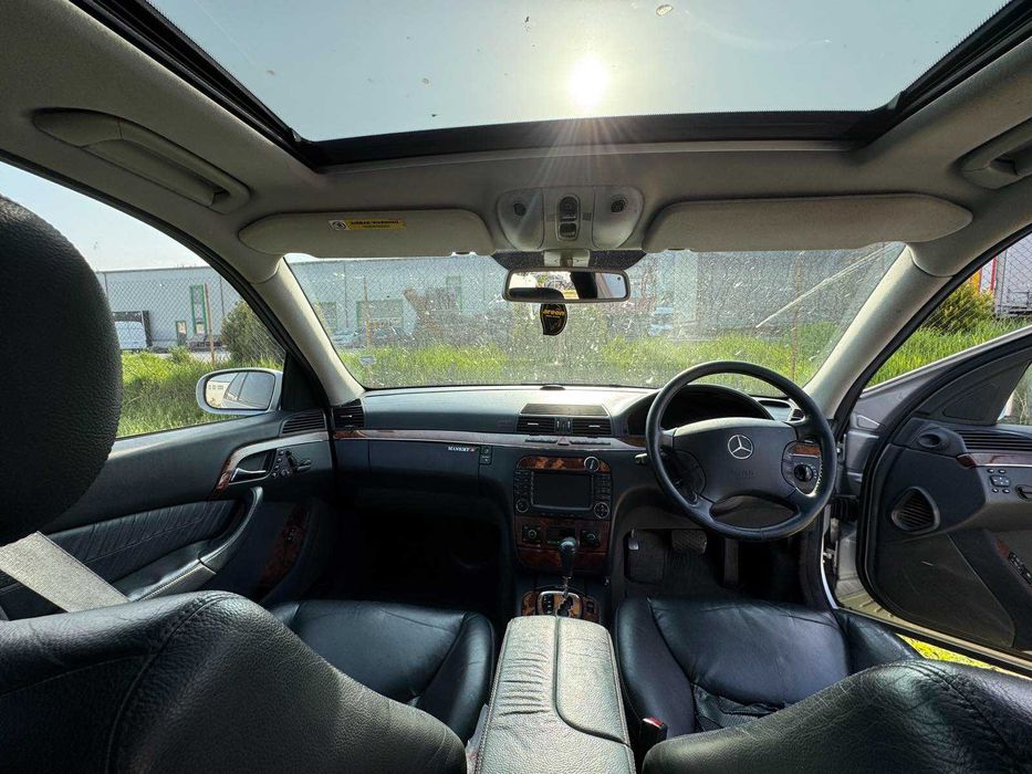 Mercedes-Benz S 350 (W220) - 245 к.с. | Кожа, Шибедах, Газова уредба