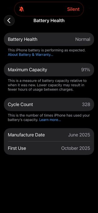Iphone 16 pro in garantie