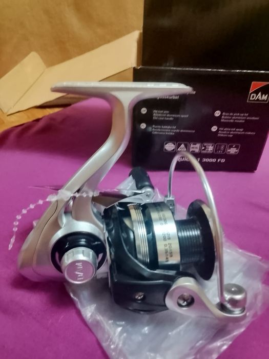 Продам спиннинговую катушку DAM Quick 1 3000 FD