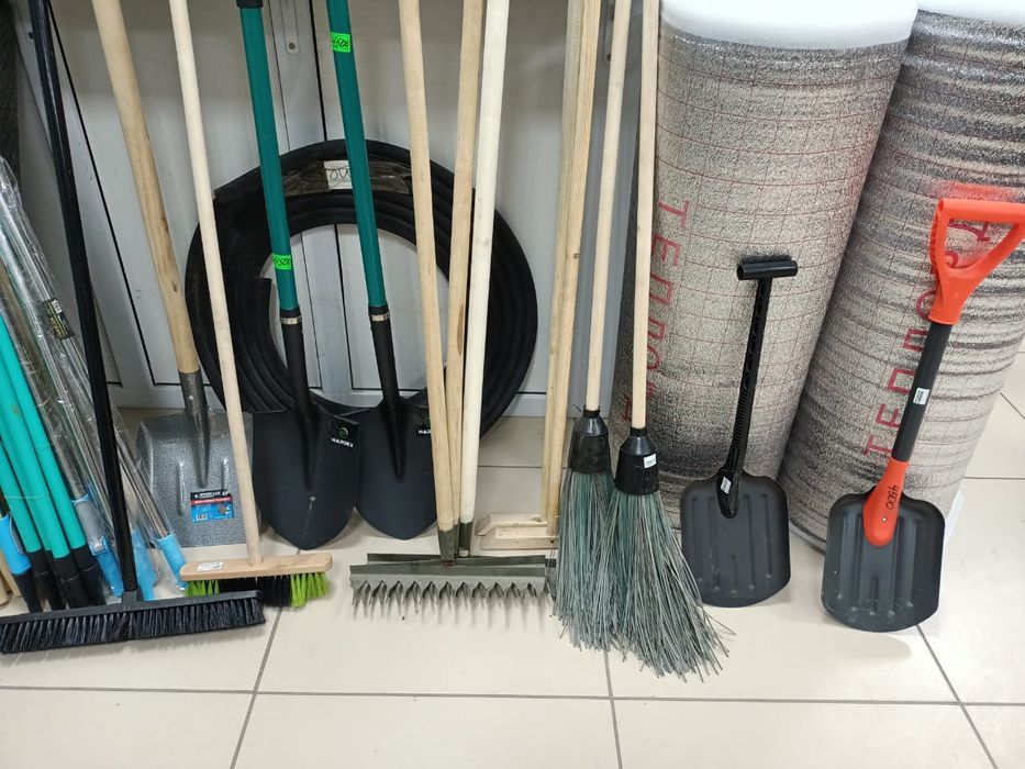 Лопаты Толкачи Грабли