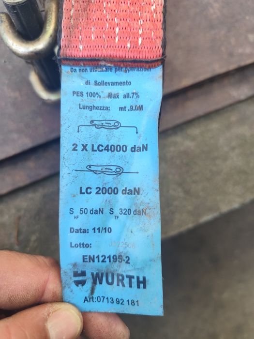 Chinga ancorare marfa