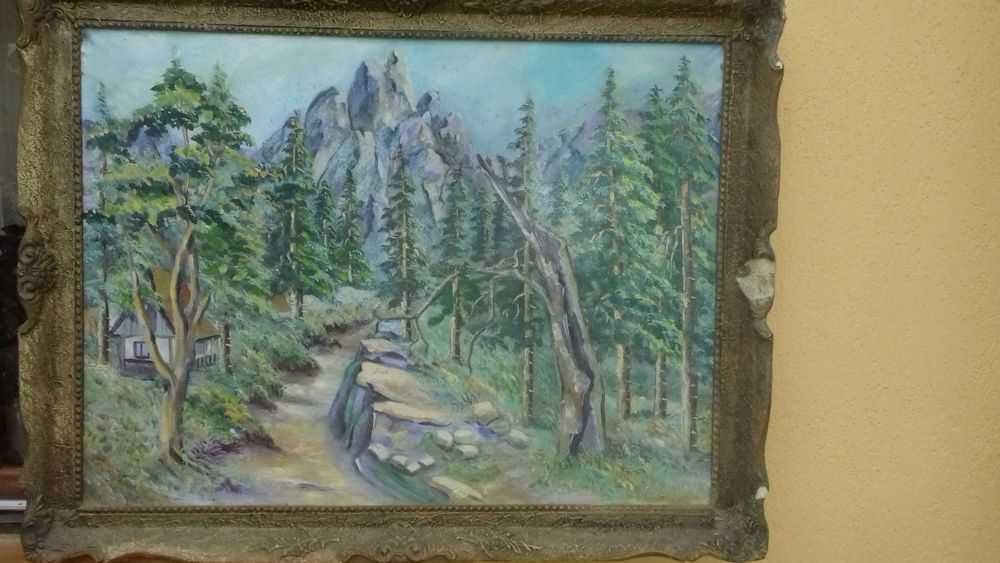 Tablou pictat pe pânză