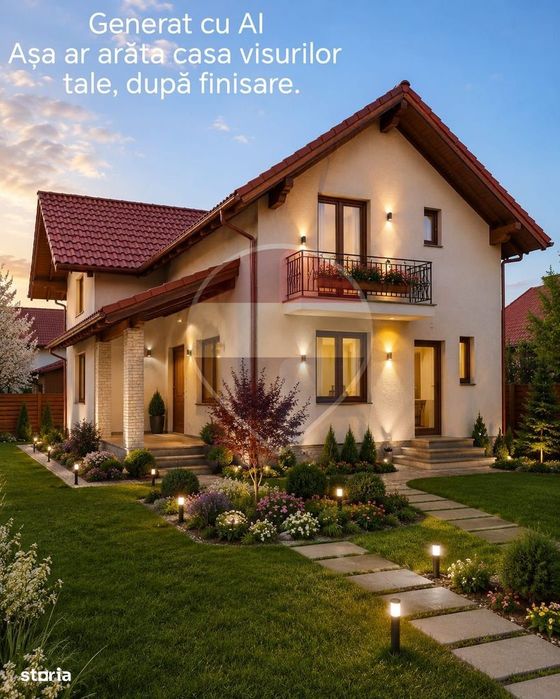 Casă cu 5 camere, de vânzare în Râșnov, Brasov