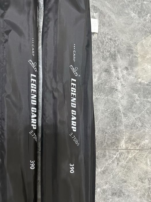 SET 4 Lansete FL LEGEND CARP 3.90 m 3.75 Lbs 3 tronsoane