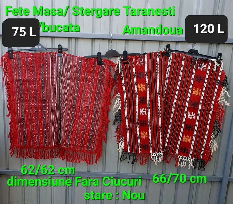 Stergare taranesti / Nou