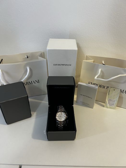 Ceas damă Emporio Armani metalic elegant model premium