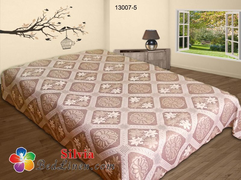 ПРОМОЦИЯ!Жакардова двулицева кувертюра за спалня,приста,единични легла